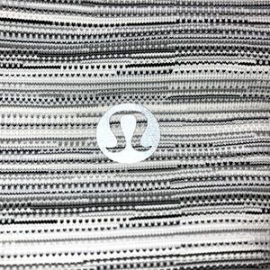 Lululemon Leggings White and Grey Stripe Wunder Under New Align High Waisted